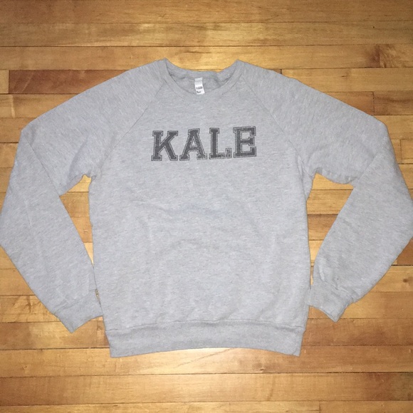 American Apparel Tops - KALE collegiate sweatshirt